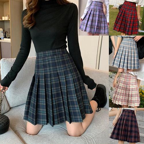 skirt checkered