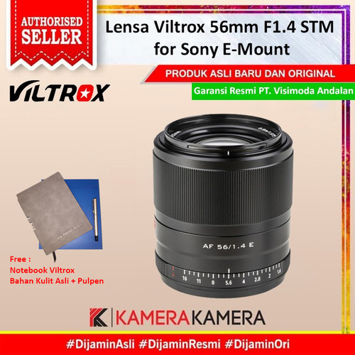 Foto Produk Lensa Viltrox 56mm F1.4 STM for Sony E-Mount dari kamerakamera