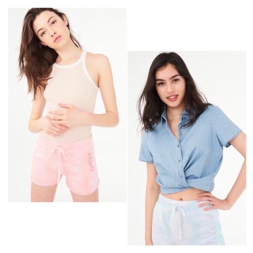 Jual AEROPOSTALE TIE DYE SHORTS - Pink 