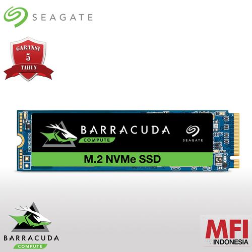 Foto Produk Seagate BarraCuda 510 SSD 500GB M.2 2280 NVMe dari Seagate Official Store