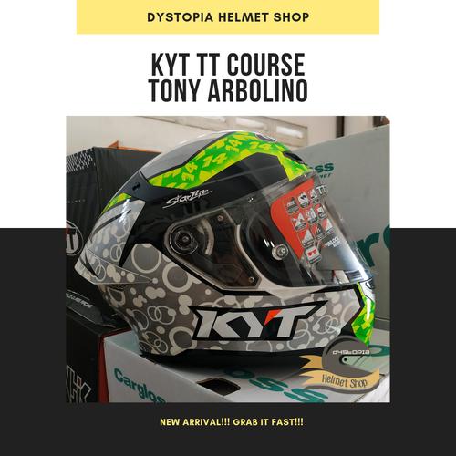 Jual KYT TT Course Arbolino Tony 