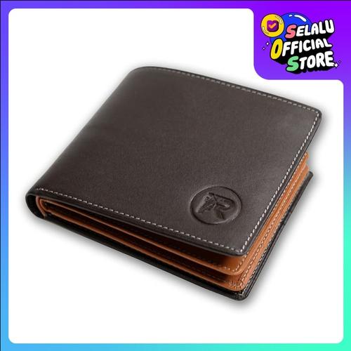 Foto Produk JFR Fashion Dompet Pria Bahan Kulit Asli JS-06 Tekstur Nafa Pori - Hitam dari Jennifer Wallet
