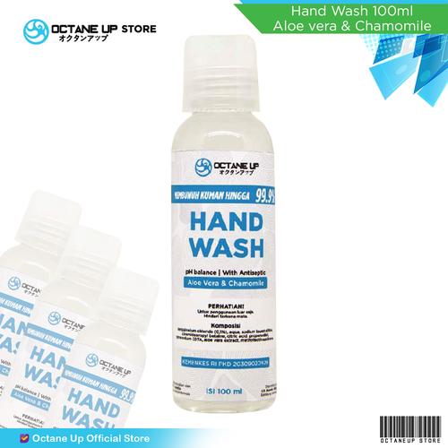Foto Produk Sabun Cuci Tangan Octane Up 100ml Antiseptic dengan Ekstrak Aloe Vera dari OCTANE UP STORE