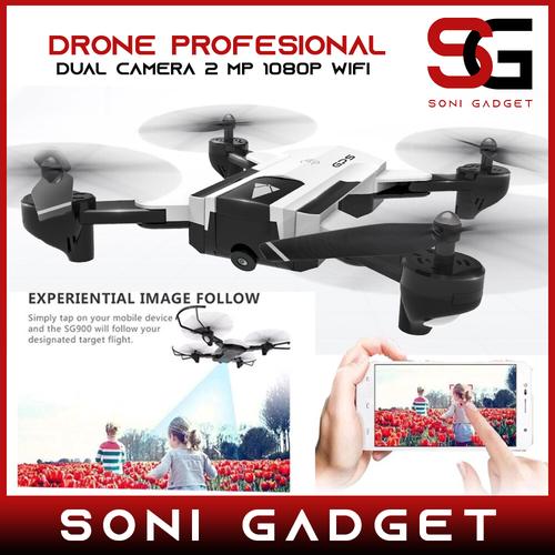 Jual SG900 Foldable Quadcopter Toys 720P Drone WIFI FPV Dron GPS