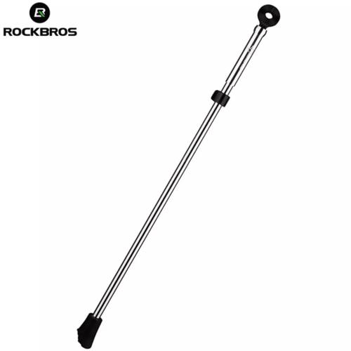 Foto Produk Standar Sepeda Samping Rockbros Carbon Fiber - Silver Stainles dari Uwo Sports