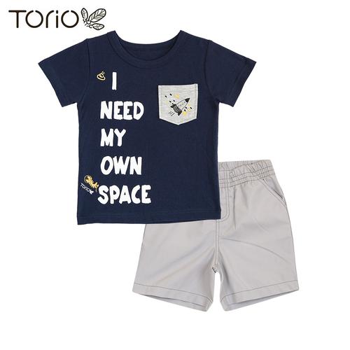 Foto Produk TORIO BASIC Baju Anak Laki-Laki-Pakaian Anak Laki-Laki Setelan My Own - 4-5 tahun dari Torio