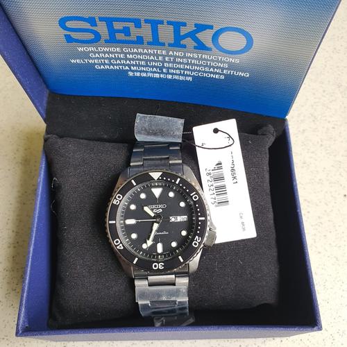 Jual Seiko 5 Sports SRPD65K1 / SRPD65 Automatic Full Black - Kota Surabaya  - Watching Olshop | Tokopedia