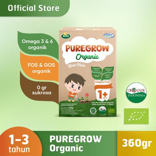 Foto Produk PUREGROW Organic - Susu Formula Organik 1-3 Tahun 360gr Boy dari PUREGROW Organic House
