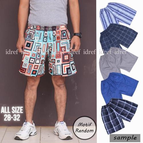Foto Produk Celana Pendek Santai Dewasa Pria Obral Seru Terlaris - L dari idref fashion