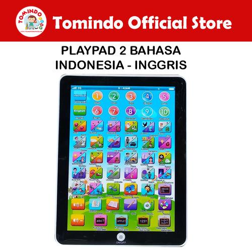 Foto Produk Tomindo Mainan Edukasi Anak Ipad Playpad 2 Bahasa Maenan Edukatif Anak dari TOMINDO