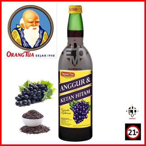 Gambar ANGGUR KETAN HITAM ORANG TUA AMER 620ml dari domekom store Jakarta Barat Tokopedia