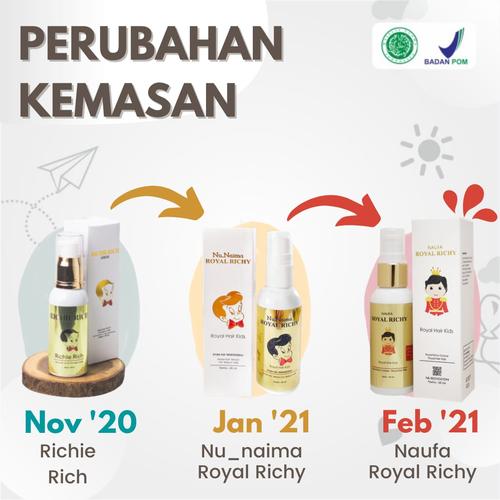 Foto Produk RICHIE RICH Serum Vitamin Penumbuh Rambut Lebat Bayi / Anak / Dewasa dari Tomato Babyshop