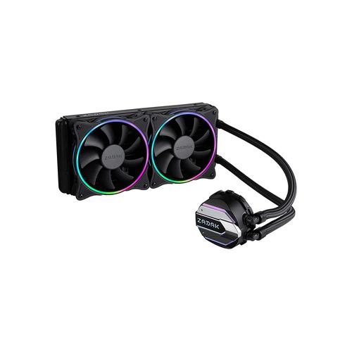 Promo Zadak Spark AIO Lite 240 CPU Liquid Cooler 2x 120mm ARGB Fan AURA