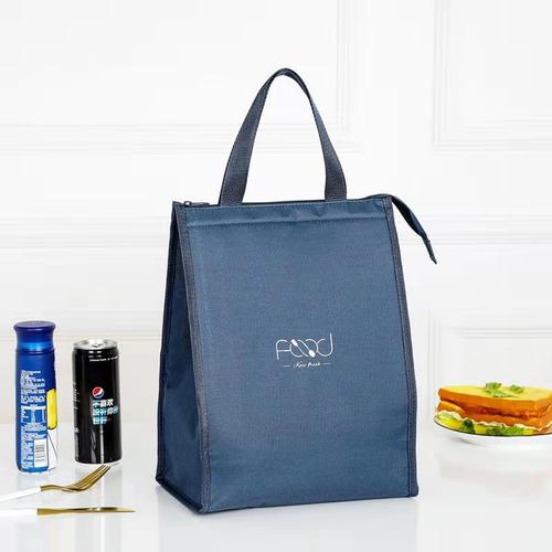 Foto Produk Tas Bekal Lunch Cooler Bag Alumunium Kotak Makan Anak bermotif 005 - Biru Tua, Regular dari GRAFIZH