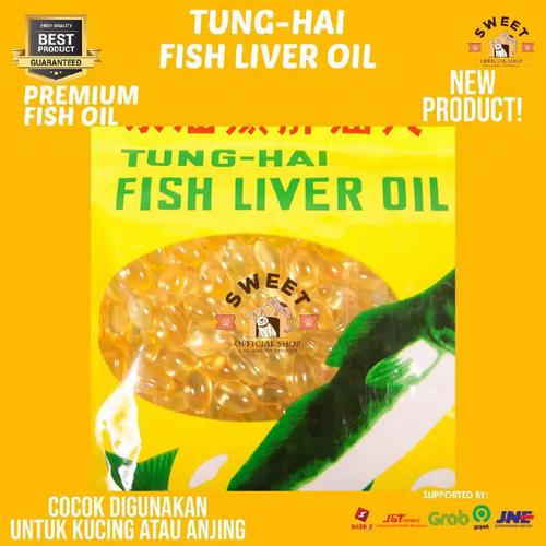 Jual TUNGHAI FISH LIVER OIL MINYAK IKAN HEWAN KUCING ANJING