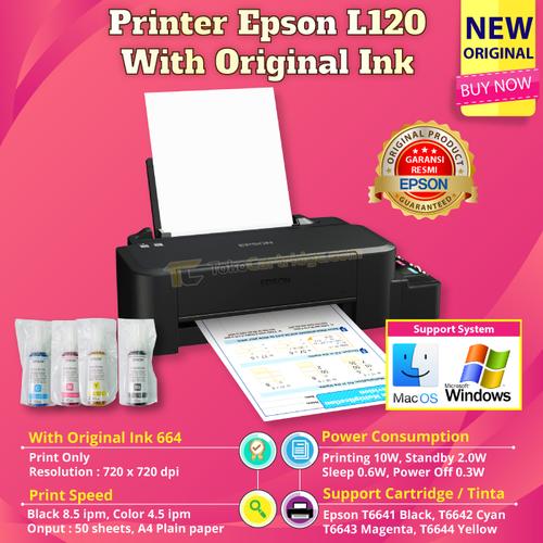 printer warna pink