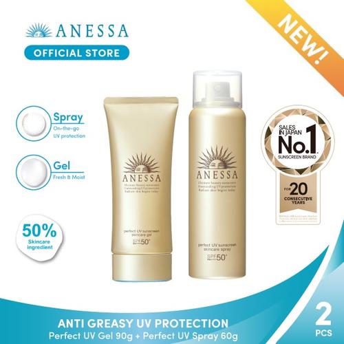 Foto Produk BUNDLING PROMO ANESSA ANTI GREASY UV PROTECTION dari Anessa Official Store