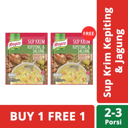 Foto Produk Royco Sup Krim Kepiting & Jagung 44G free 1 pcs dari Unilever Official Store