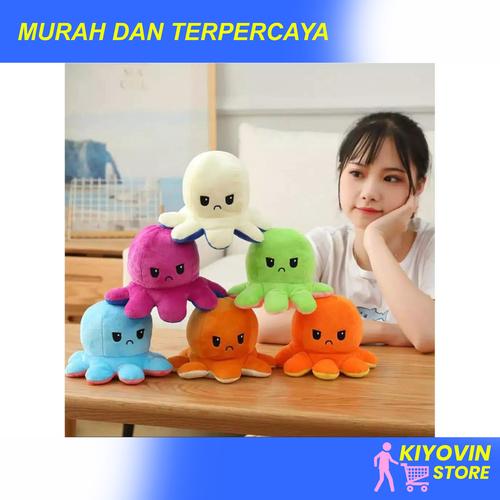 Foto Produk BONEKA CUMI/GURITA/UBUR-UBUR BOLAK BALIK REVERSE OCTOPUS DOLL PLUSHIES dari Kiyovin Store