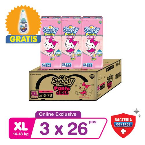Foto Produk Sweety Silver Pants Girl XL 3x26 dari Sweety Indonesia