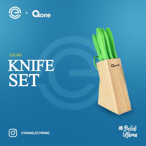 Foto Produk OXONE Pisau Dapur OX-961 (3 Pilihan Warna) - Hijau muda dari UTAMA_ELECTRONIC