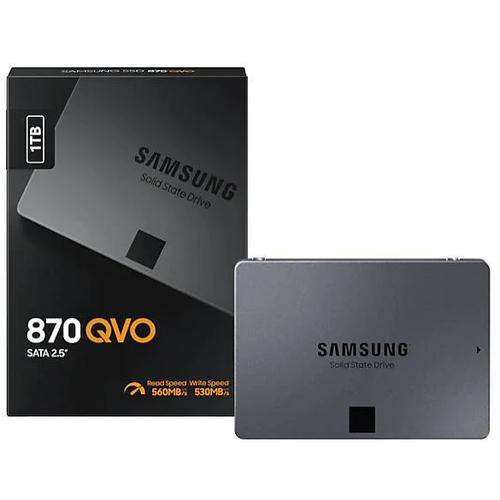 Foto Produk Samsung SSD 870 QVO 1TB - 2.5 inch - SATA - 7mm - Garansi 3 Tahun dari @Kiosk