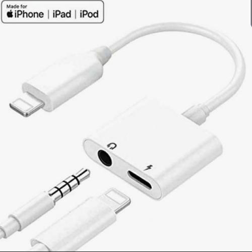 Jual Converter Cable 2in1 iphone 7 8 X 