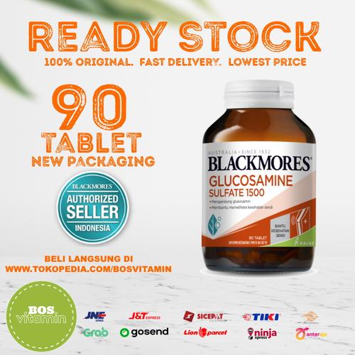 Foto Produk Blackmores Glucosamine Sulfate 1500mg BPOM Kalbe - 90 Tablet dari Bos Vitamin