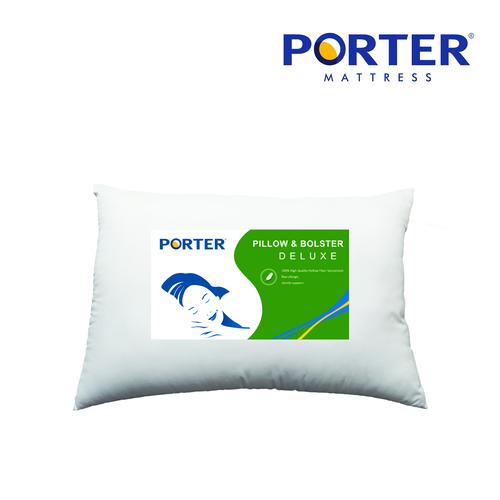 Foto Produk PORTER - DELUXE Pillow / Bantal Kepala 100% Hollow Fiber Syliconized dari PORTER Mattress