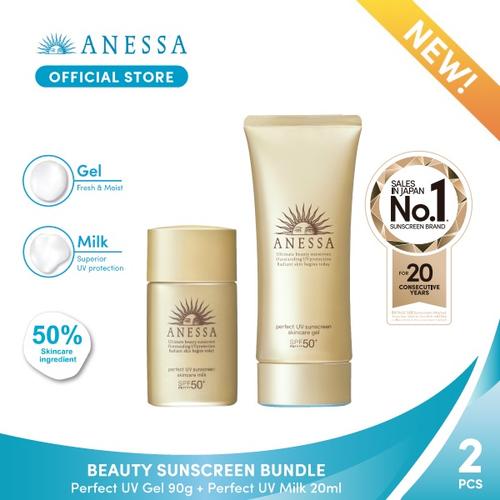 Foto Produk Anessa - Beauty Sunscreen Bundle dari Anessa Official Store
