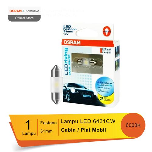 Foto Produk Osram Lampu Cabin Interior/Plat Mobil LEDriving Festoon - 6431CW dari Osram Automotive