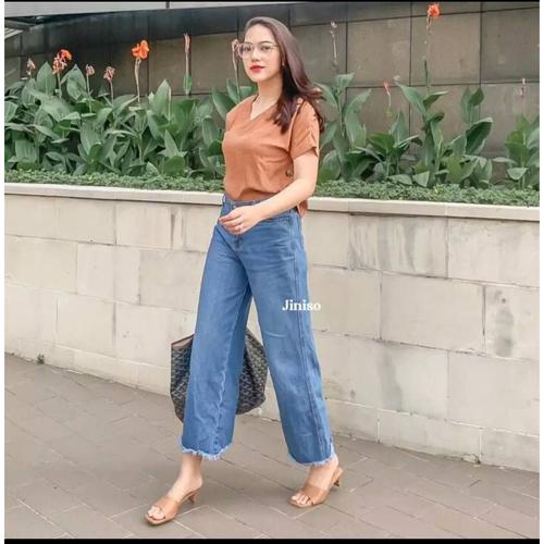 Foto Produk CELANA KULOT RAWIS JEANS JUMBO UK 31-34 WANITA PAKAIANMUISZY - MB, 31 dari Iszy