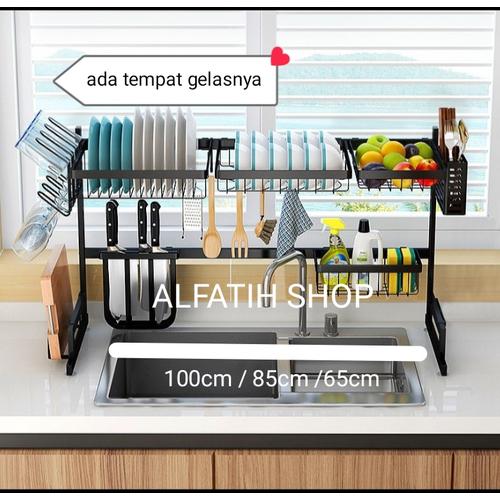 Foto Produk rak piring wastafel/rak piring modern terkini - 65 dari putri maulida_shop
