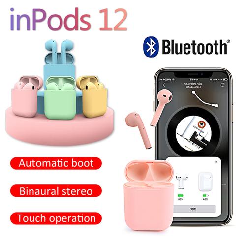 Promo Headset Bluetooth inpods i12 