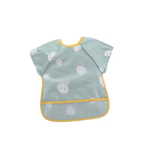 Foto Produk Kiki Waterproof Baby Bibs / Celemek Bayi - Hijau dari Abby Baby