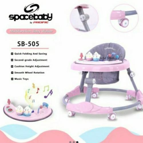 Foto Produk Baby Walker Spacebaby SB 505 Alat Bantu Jalan dari RCG Baby Shop