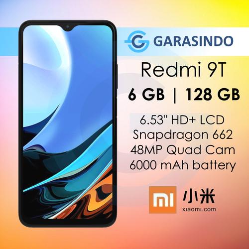 Foto Produk Xiaomi Redmi 9T 6/128 GB 6GB 128GB Garansi Resmi Xiaomi Indonesia - Biru dari Garasi.ku