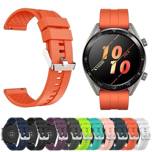 Foto Produk TALI STRAP SMARTWATCH JAM SILIKON BAND HUAWEI GT GT2 46MM MODEL ORI dari Jktmanshop