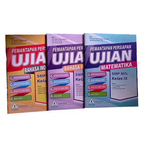 Foto Produk Buku Akasia 2020 Pemantapan Persiapan Ujian Nasional SMP dari Diaz shop depok