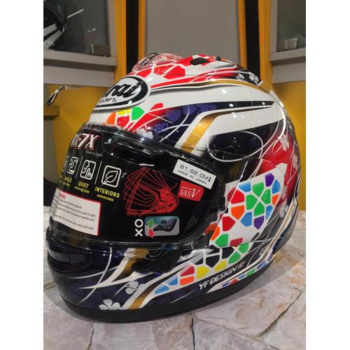 Foto Produk ARAI RX7X NAKAGAMI GP2 | HELM MOTOR FULL FACE | NAKAGAMI ORIGINAL dari GlintzGarage