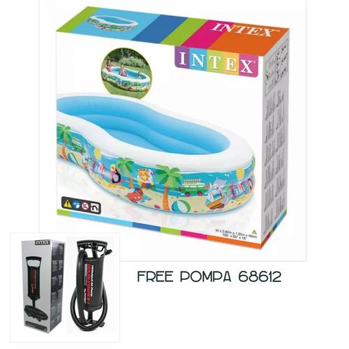 Intex Pool 56490 : Prism Frame™ 15′ x 48 Above Ground Pool Set – VIEZK