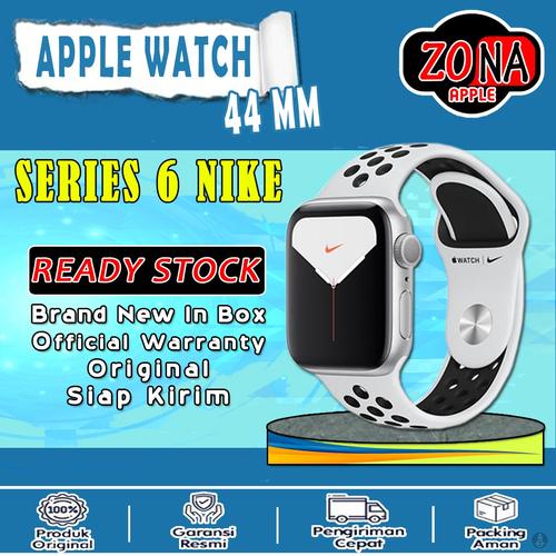 Jual Apple Watch / iWatch Series 6 Nike 44mm Black Sport Band MG173 - Hitam  - Jakarta Pusat - Zona Apple | Tokopedia