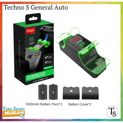 Foto Produk Ipega Charger Dock With Battery Pack Xbox Series S / X - PG XBX003 dari Techno S General Auto - TSGA