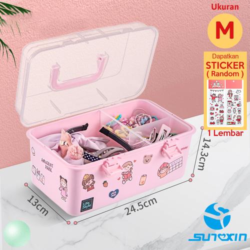 Foto Produk SUNXIN kotak Jepit Rambut Anak-anak / Rak Make Up / RAK KOSMETIK - M dari SUNXIN