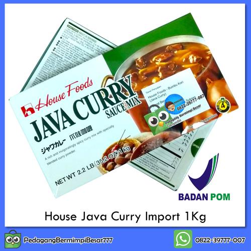 Foto Produk House Java Curry 1Kg | Saus Kari | Kari Blok Jepang dari PedagangBermimpiBesar777