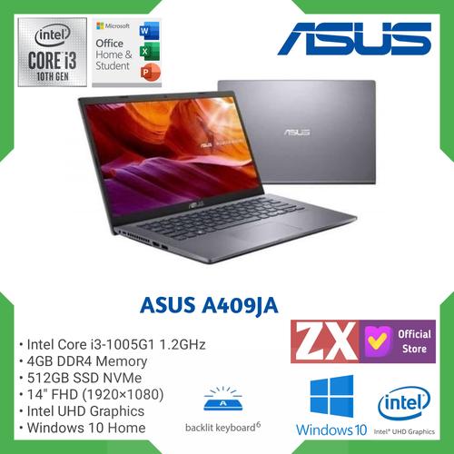 Jual Laptop Asus A409ja Intel Core I3 1051g1 4gb 512gb Ssd 14 Hd Win 10 Jakarta Pusat Zx Computer Tokopedia