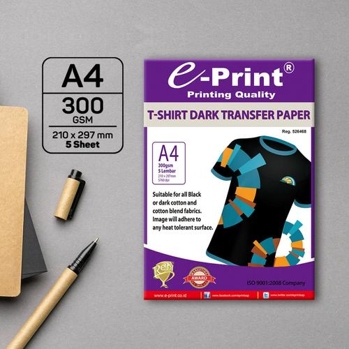 Jual EPRINT T-Shirt Dark Transfer Paper 