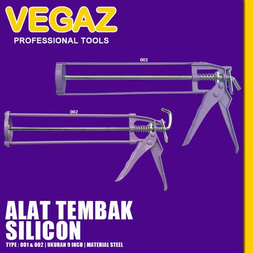 Foto Produk VEGAZ - Alat Tembakan Lem Tabung Alat Tembak Lem Kaca Silicon Sealer dari Vegaz-Tools