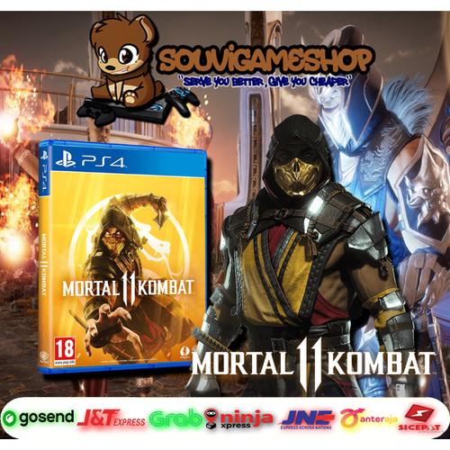 Foto Produk PALING MURAH !! PS4 MORTAL KOMBAT 11 CD GAME BD Eng dari souvigameshop