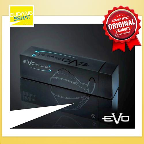Foto Produk Masker Evo Plusmed 4D Super Black / Evoplusmed Hitam Limited Edition dari Gudang Sehat Store